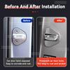 Auto Car Door Lock Protect Cover Emblems Case Stainless Steel Decoration For GEELY TUGELLA -2025 Protection Accessories