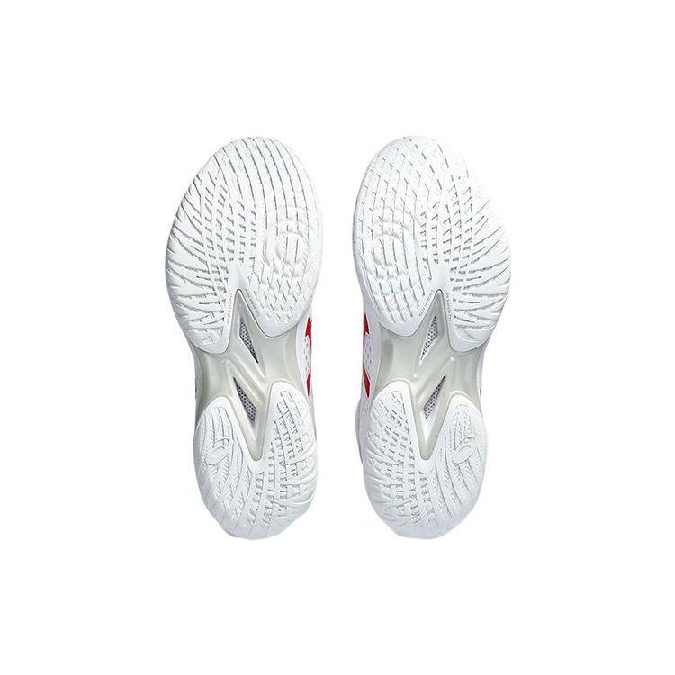 Asics Zapatillas Unisex Gelhoop V15 Blanco Rojo Clásico 1063A063-104