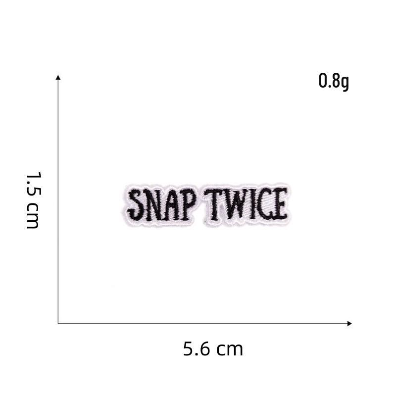 

Мультяшные аниме вышитые нашивки в хоррор-стиле «Черной пятницы»