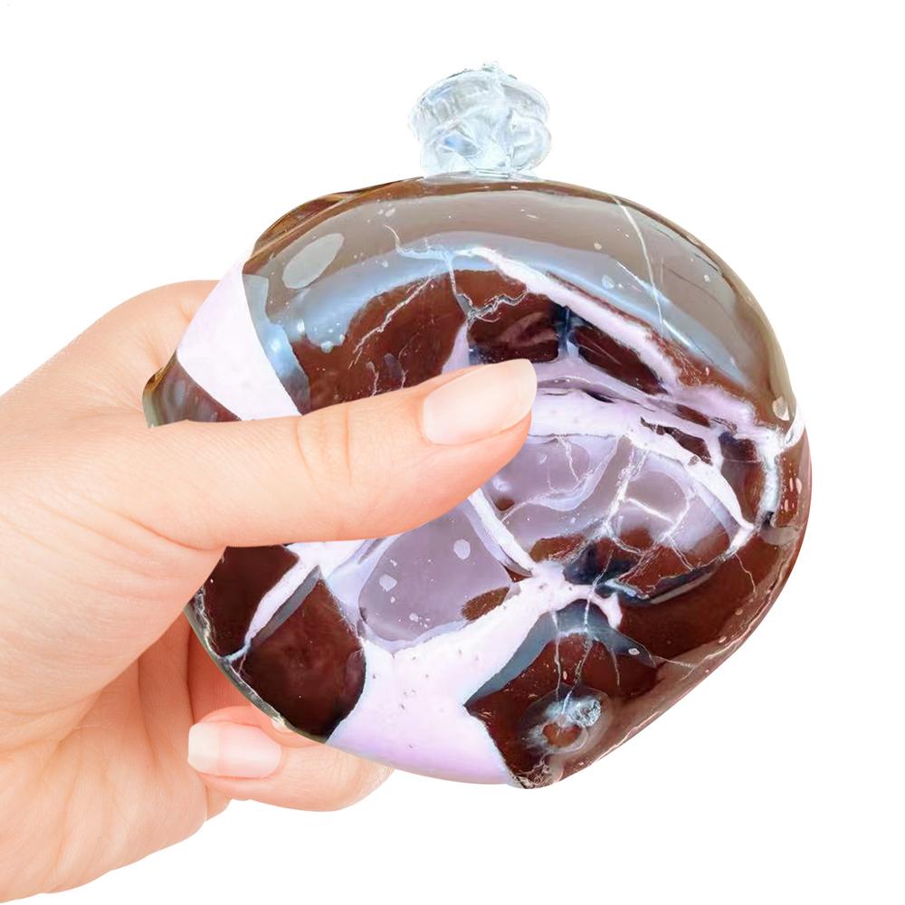 Kuchen-Quetschbälle Slow Rebound Wachsbeschichtung Spielzeug Quetsch Knuspriges Schokoladen-Design Fidget Toy für Kinder Erwachsene Jugendliche Beruhigend Party