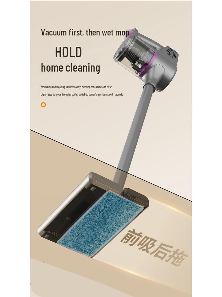 Wireless Handheld Vacuum Cleaner - Powerful Suction for Carpets & Desktops