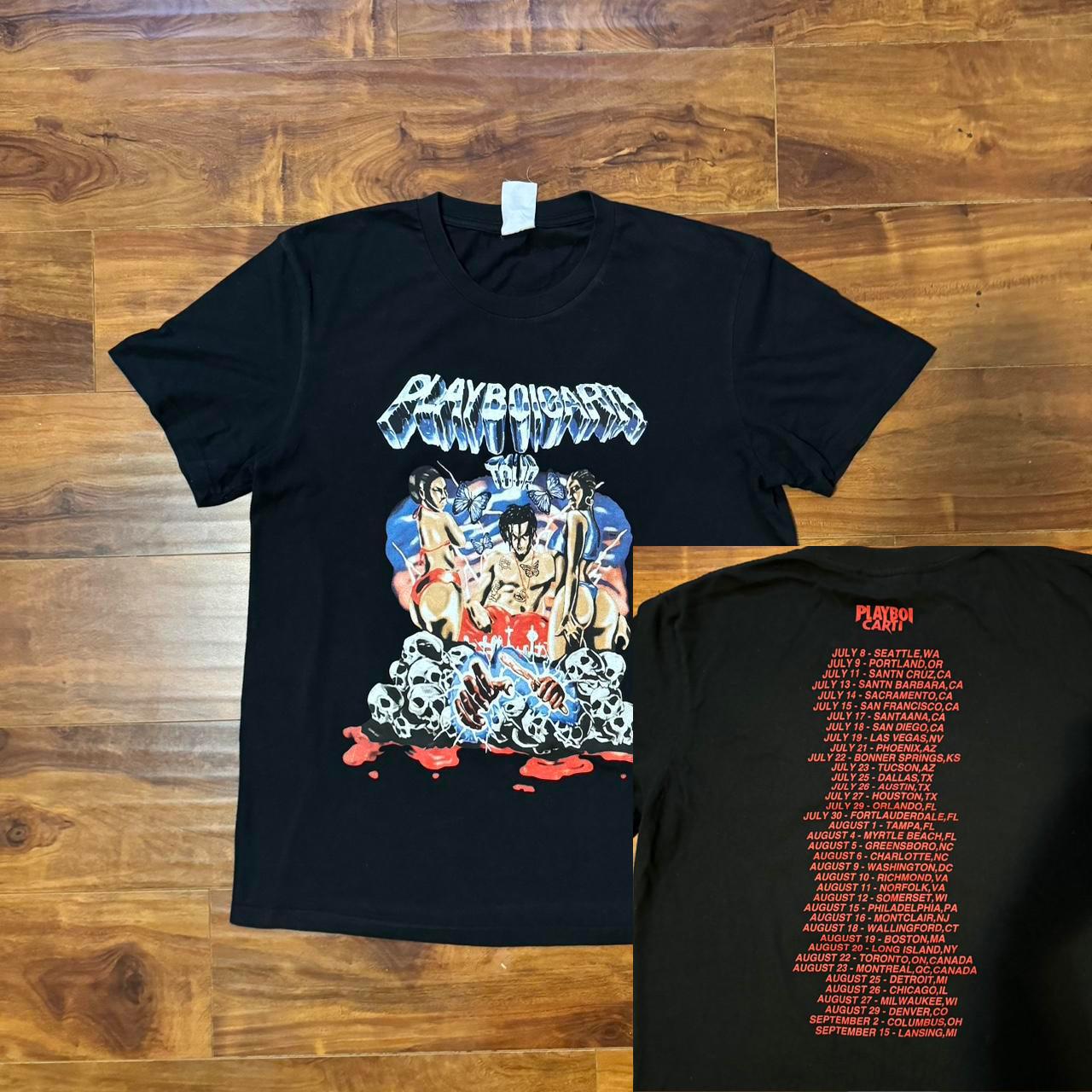 This T-Shirt was from playboicarti first Worldwide Tour XXL
