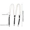 Bretelle con Perle e Strass 3 Clip Metalliche Clip a Bec de Canard Bretelle a Y Elastiche Regolabili Eleganti