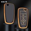 TPU Car Remote Key Case Cover Shell Fob For Ford Mondeo Fusion Mustang Explorer Focus F150 F250 F350 Escape Lincoln Accessories