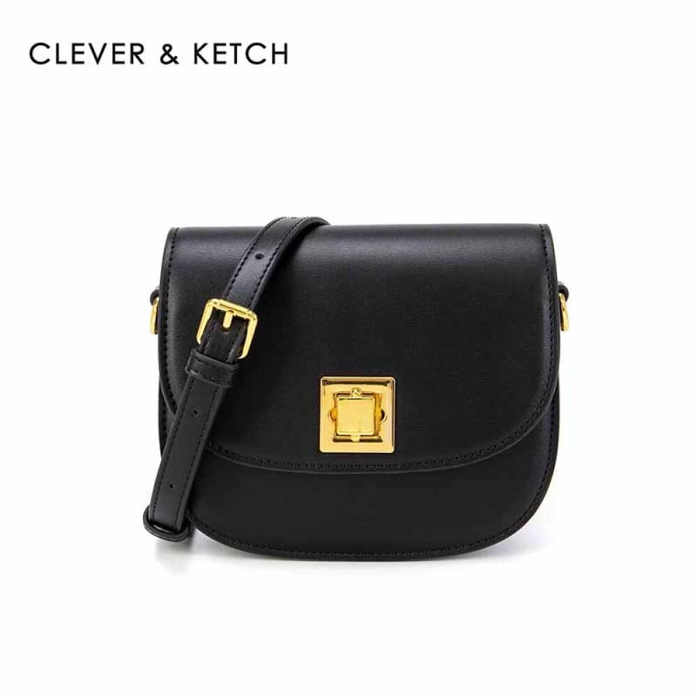 

Легкая роскошная сумка, сумка для подмышек, сумка через плечо, мини-седло, длина 18 см, ширина 6,5 см, высота 15 см чёрный