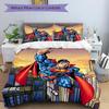 3pcs Superman Cover Set,Soft Comfortable Duvet Cover,Guest Room (1*Duvet Cover + 2*Pillowcases, Without Core) yy251024120
