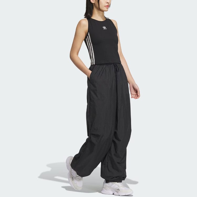 Adidas Originals 3 Stripes Tank Top Women's Black JI6860