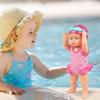 Babypuppe Für Pool Wasserdicht Strand Babypuppe Mit Beweglichen Gelenken Spielzeug Zubehör Für Sand Reise Auto Kinder Strand Sommer