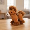 Cute 2026 Horse Plush Doll Simulation Zodiac Pony Figurine Horse Plush Toys  Birthday Gift