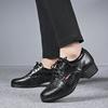 New men's leather Latin dance shoes men's square dance shoes adult modern dance shoes soft-soled ballroom dance shoes dance