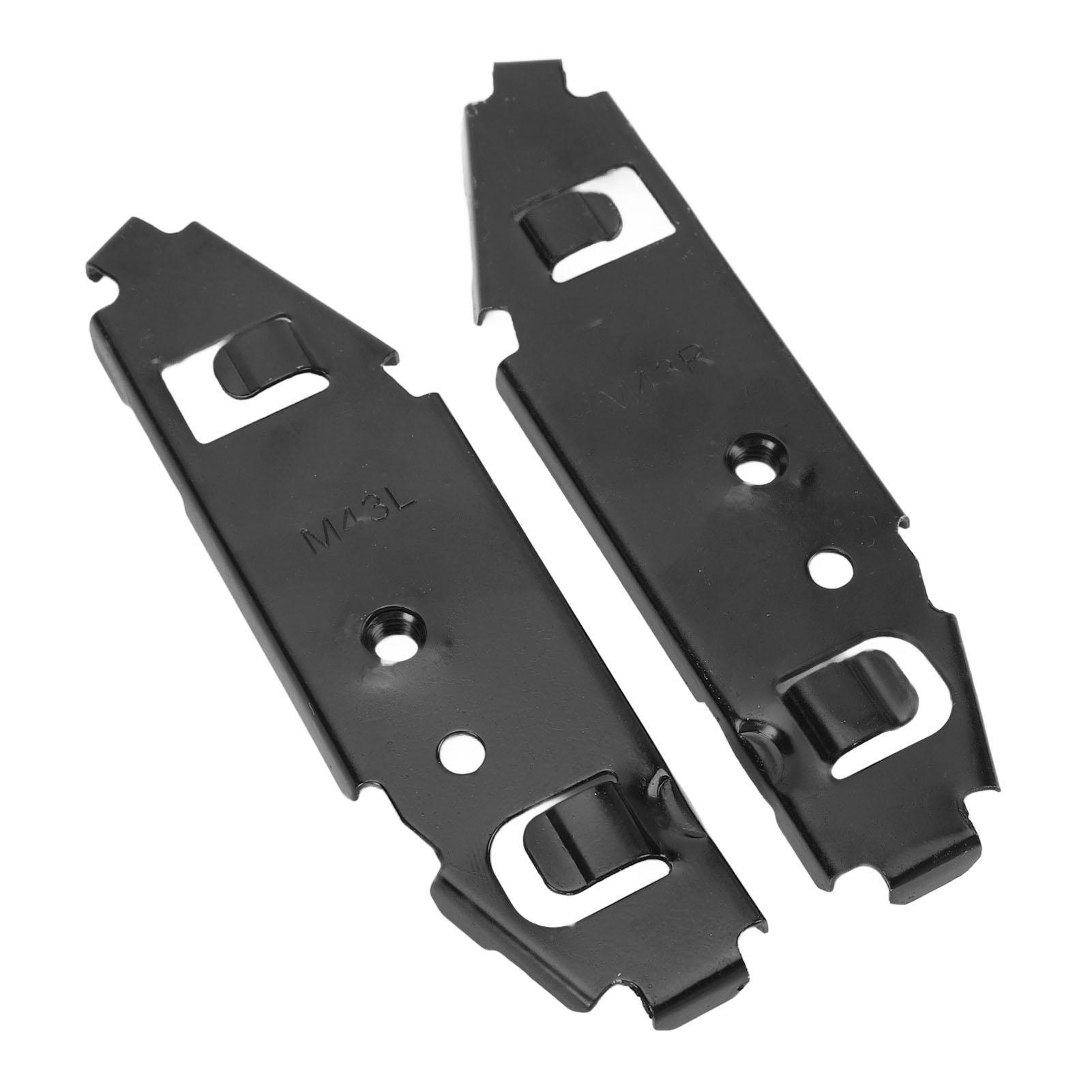 

1 Pair Front Bumper Holder Bracket 1608700480 Metal Enhanced Safety Front Bumper Support Bracket