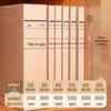 M&G A4 Kraft Paper File Storage Boxes
