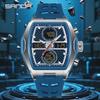 Men Wristwatch Quartz Watches Luxury Dual Display Chronograph Waterproof Sport Military Multifunction Male Digital Watch