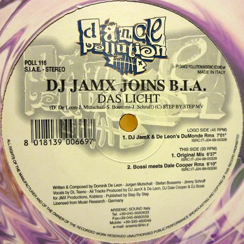 

12inch Record DJ JAMX JOINS B.I.A. Das Licht POLL116 Dance Pollution 1999 US Dance Electronica Used