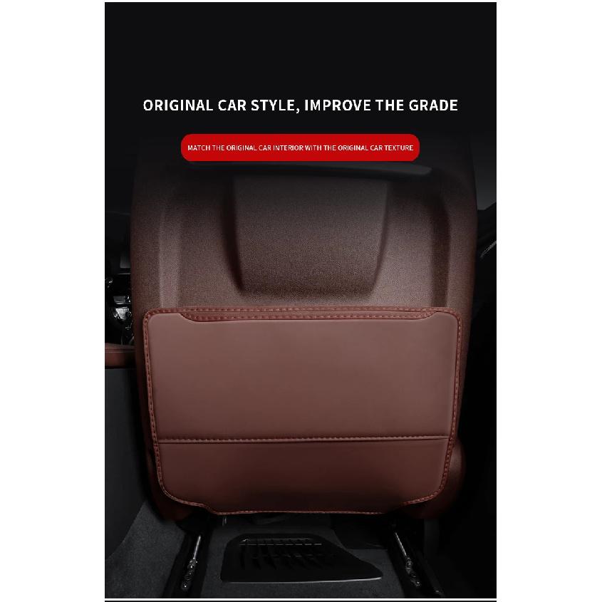 It Is Suitable for Hongqi H9/H7/H5/HS7/HS5/EHS3/EQM5 Seat Anti-kick Mat Rear Protection Car Interior Decoration Products