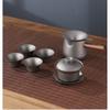 Titanium Tea Infuser Set Portable Gongfu Travel Home Office Gift Light Luxury Chinese Style