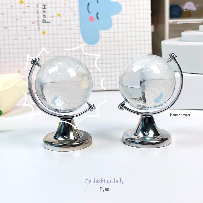 Korean Style Mini Globe - Creative Desktop Ornament & Student Gift