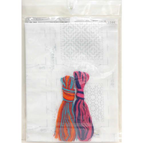 Olympus Thread Sashiko Kit, Single-Stitch Coaster, SK-293