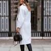 Women's  And Winter Casual Thickening Warm Long-sleeved Mid-length Coat