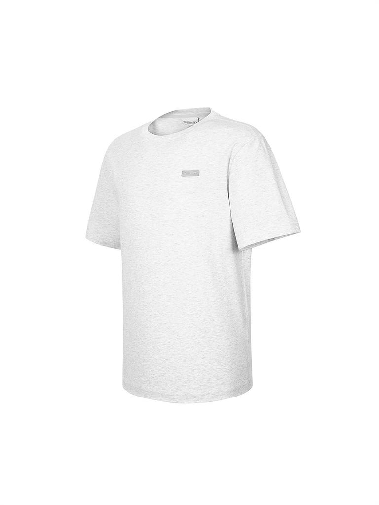 DISCOVERY EXPEDITION Freshvent Small Logo Semi-Overfit Short Sleeve T-Shirt (M/Grey)