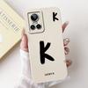 For Realme GT Neo 3 150W Case RMX3563 Cute Lucky Letters Cover Soft TPU Phone Case For Realme GT Neo3 80W GTNeo3 Back Cover Bags