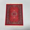 Woven flower Persian carpet small coaster wholesale merchants mouse pad desk mat retro style rubber non-slip computer desk mats