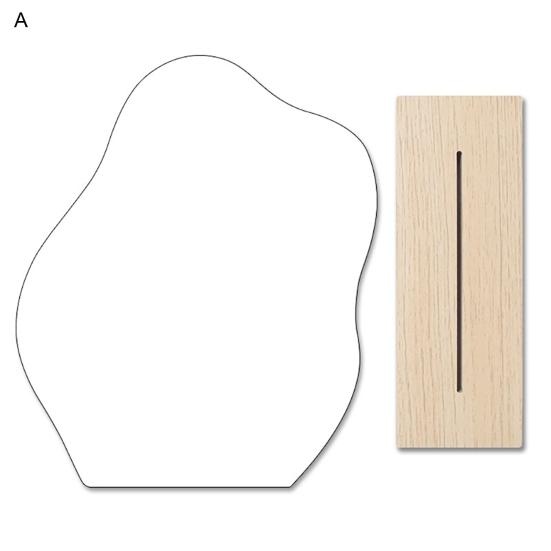 

1 комплект красивого прозрачного зеркала для макияжа, акриловое практичное зеркало с защитой от размытия, декор для салона красоты A