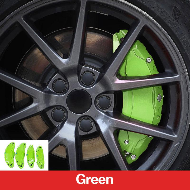 Heenvn Brake Caliper Covers For Tesla Model Y Juniper 2025 2026 Aluminum Alloy Wheel Hub Set Car Calliper Modification Exterior
