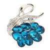 Women Sparkling Animal Brooch Elegant Hypoallergenic Alloy Rhinestone Brooch Pins for Female