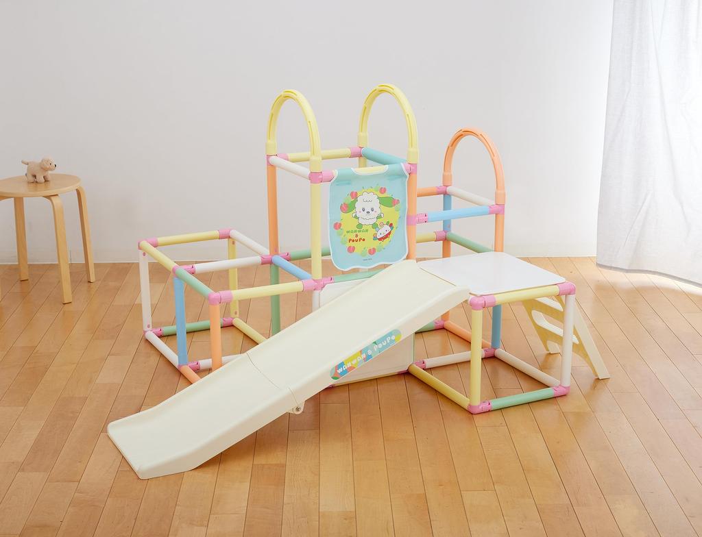 Nonaka Seisakusho Wanwan To Popo Folding Long Slope Gym