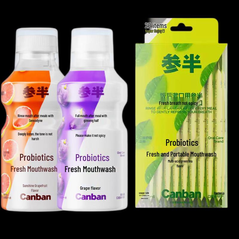 Cenban Probiotic Mouthwash Variety Pack