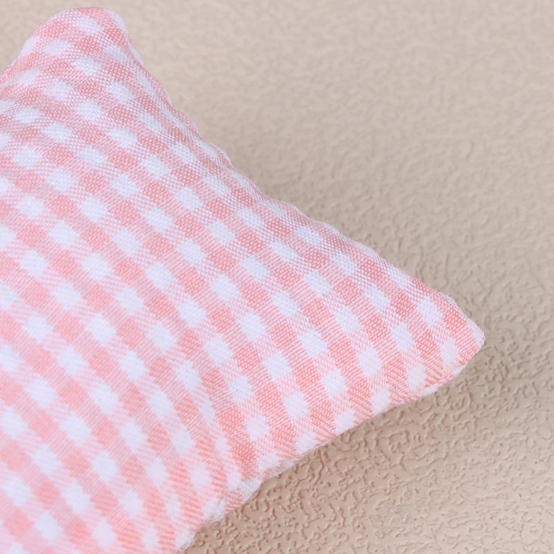 1Pcs 1/12 Dollhouse Miniature Furniture Toys Flower Pillow Cushions For Sofa Couch Bed For For Doll House Throw Pillow