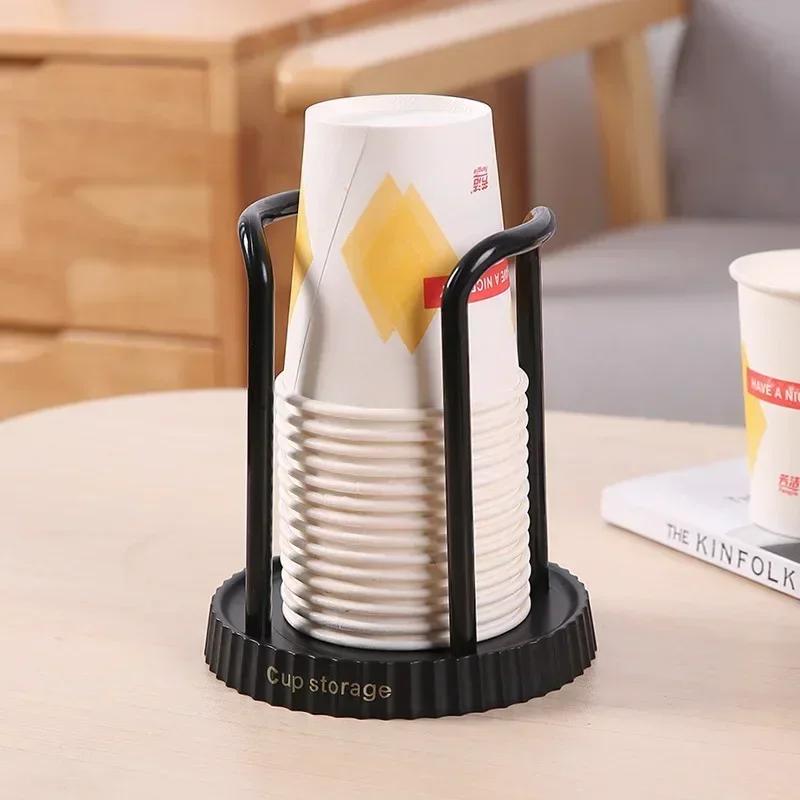 

Kitchen Paper Cup Holder Disposables Cups Picker Multifunctional Desktop Cup Rack Household Coffee Cup Holder for Lilydrip