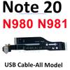Gutes WIFI-Signal Antenne Ladeplatine 5G NFC Spule Mikro-Anschluss LCD Hauptkabel Für Samsung Galaxy Note 20 N980F N981U N981B