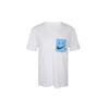 Sportbekleidung Smiley Kurzarm T-Shirt Damen Tops Weiß CJ7943-100