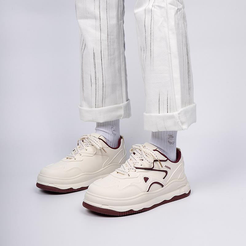 Global platform white shoes men's spring men's shoes versatile sports and leisure shoes men's board shoes ZHQ-ZL8905