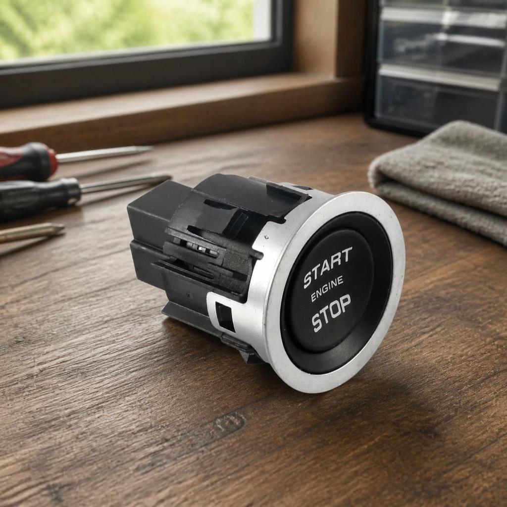 Engine Activation Stop Button Decorative Push Start Luxurious