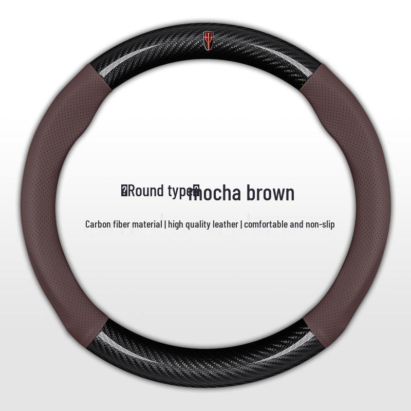 Compatible Steering Wheel Cover for 2025-26 Hongqi Models: HS5, HS7, H5, EMQ5, H9, H6, HS3 PHEV