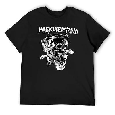 Magrudergrind Merch T-Shirt Essential T Shirt Baggy Shirts Blouse T Shirts for Men Cotton