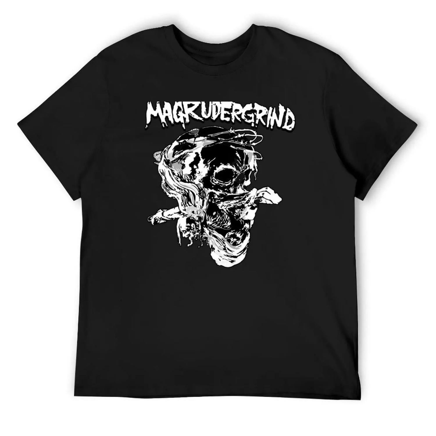 

Magrudergrind Merch T-Shirt essential t shirt baggy shirts Blouse t shirts for men cotton XXXXXL чорний