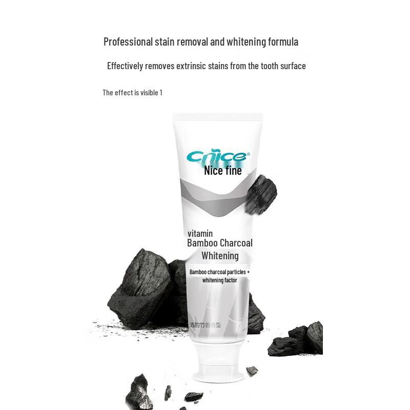 Nice Bamboo Charcoal Whitening Toothpaste