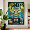 Music Band Retro W-weezerS Vintage Colorful Tapestry Wall Hanging Hanging Tarot Hippie Wall Rugs Dorm Wall Art Decor