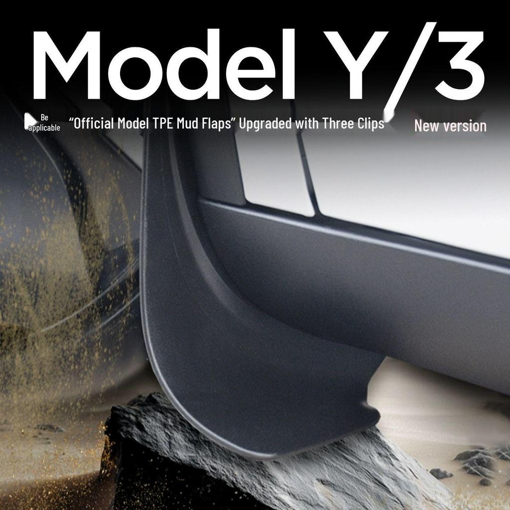 Unsichtbarer Kotflügel für Tesla Model Y/3 Facelift - Verstecktes Auto-Dekorationszubehör