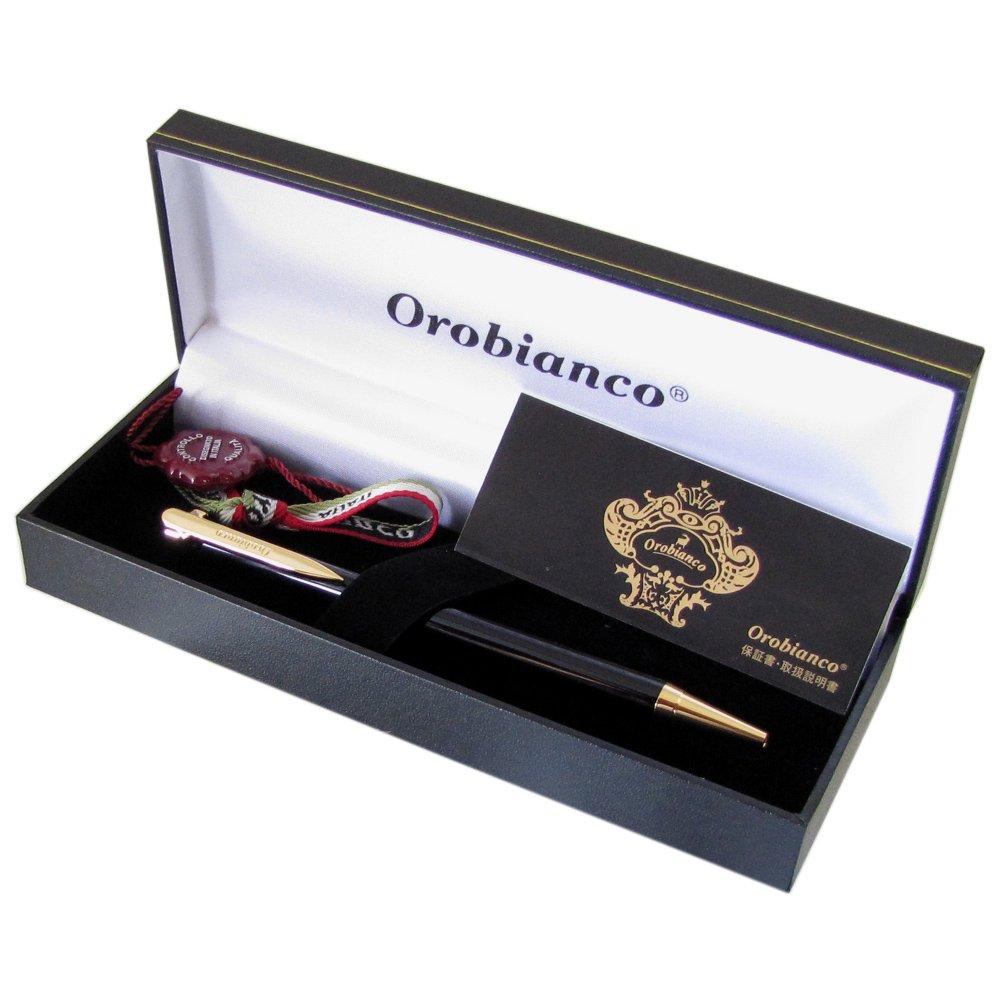 Orobianco La Scriveria Collection Ballpoint La Scriveria Black Pen, 1953001, [Used]