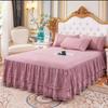 Lace Princess Bedspread Bed Skirt Style Dustproof Decorative Bedspread Big Heming 1.5/1.8/2m Mattress Anti Slip Protective Cover