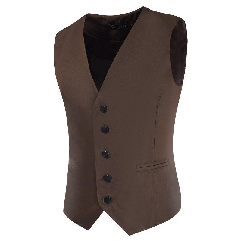 2025 Summer New Male Trendy Korean Edition Slim Fit Vest Coat, Suit Vest, Large 5XL Vest