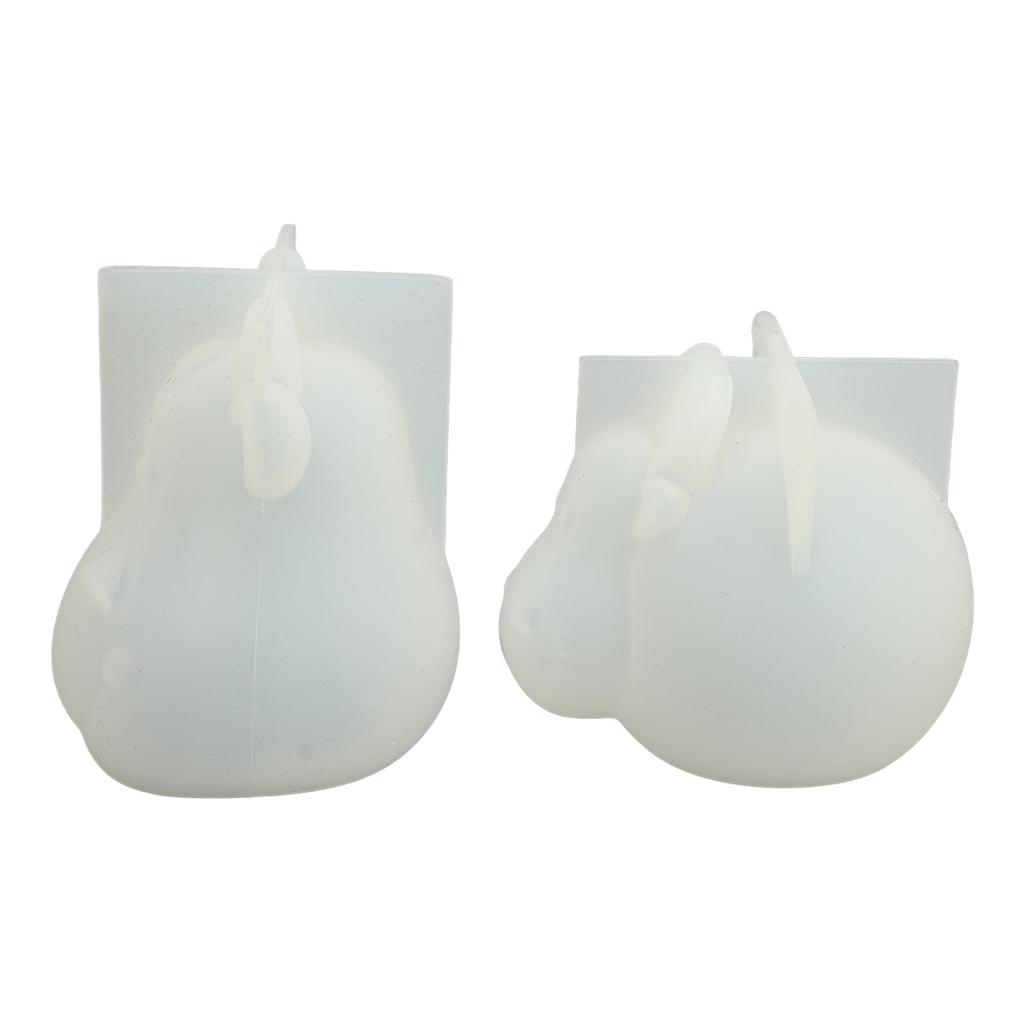 Kuh Silikonform 3D Tier Rind Epoxid Silikon DIY Dreidimensional DIY Tropfkleberform für DIY