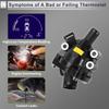 X Autohaux Engine Coolant Thermostat Housing Assembly for Volvo C70 2006-2013 new
