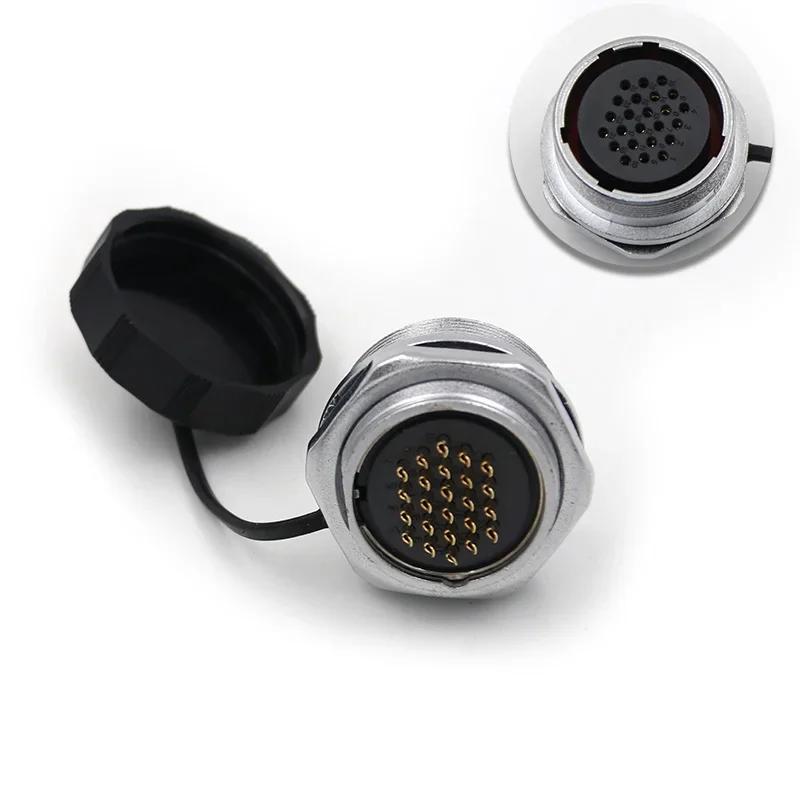 WEIPU WF28 ZM Female Socket 2 3 4 7 8 9 10 12 16 17 20 24 26Pin Industrial Aviation Connector Waterproof Soldering IP67 Charge
