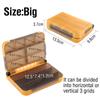 Fishing Lure Box Foldable Portable Double Layer Tackle Micro Bait Storage Organizer Accessories